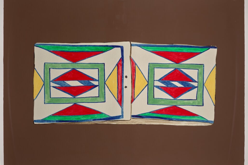 "Among the Willows," from "Bishkisché," 2023. Wendy Red Star (Apsáalooke/Crow, b. 1981).