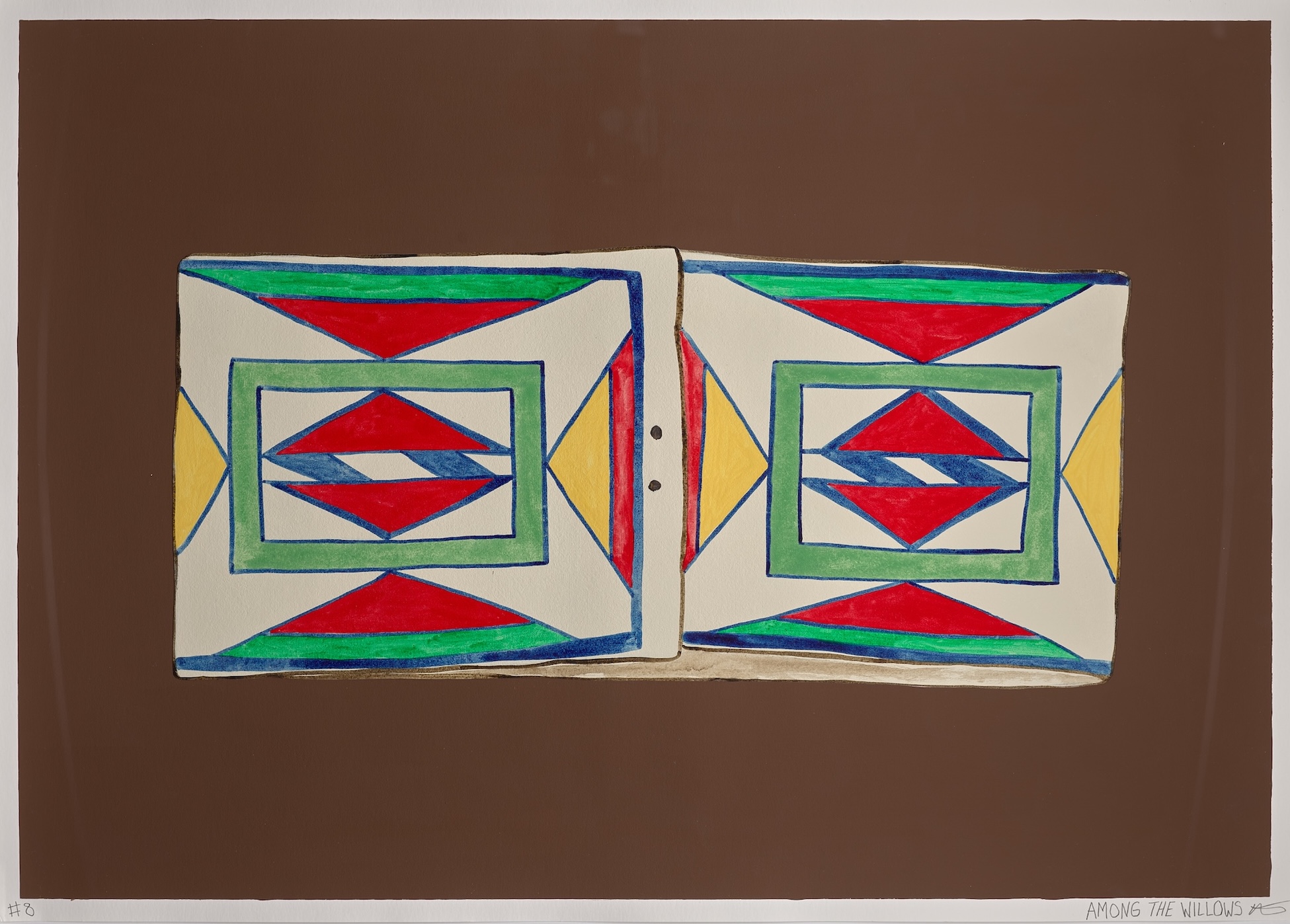 "Among the Willows," from "Bishkisché," 2023. Wendy Red Star (Apsáalooke/Crow, b. 1981).