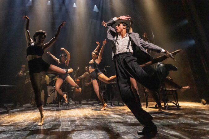 The cast of "Chez Joey" at Arena Stage.