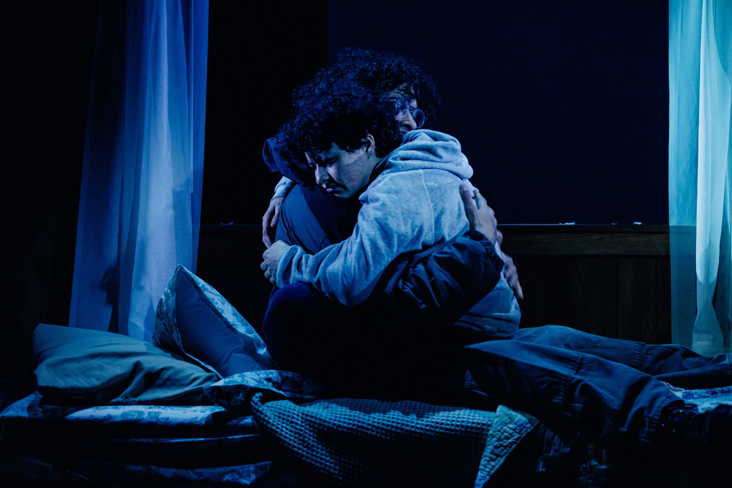 (l-r) Caleb Joshua Eberhardt and Alia Shawkat in "You Got Older."