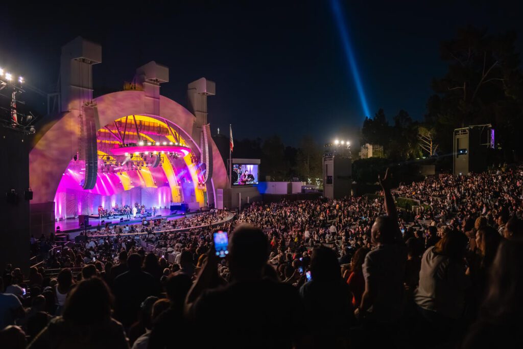 The Hollywood Bowl.