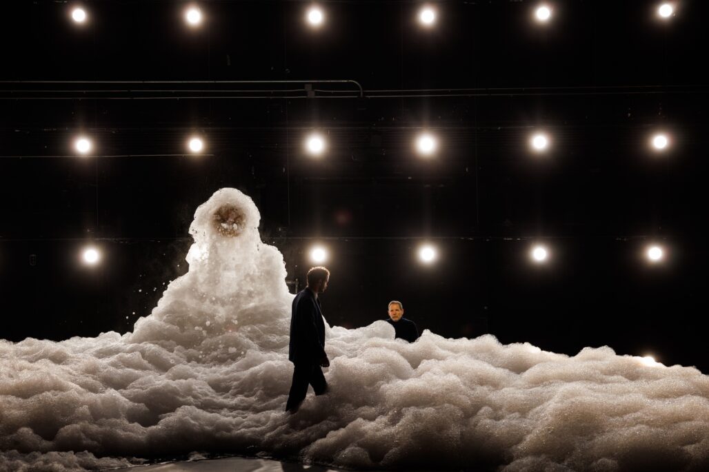 The world premiere of "Kramer/Fauci" at NYU Skirball.