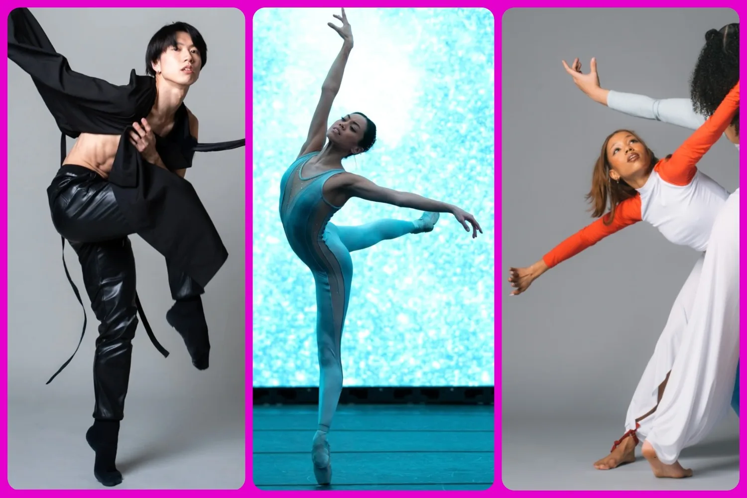 Chicago winter dance: Hubbard Street Dance Chicago, Joffrey Ballet, Red Clay Dance Company.