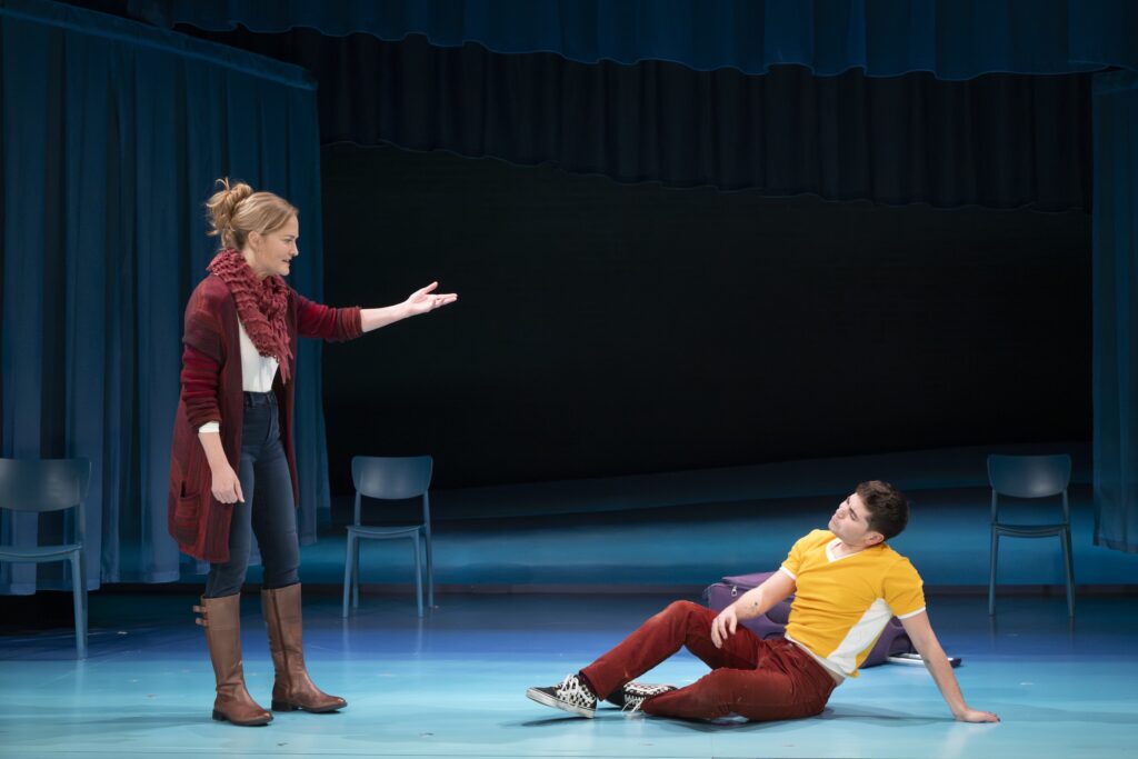 Heidi Armbruster and Noah Galvin in "The Reservoir."