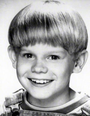 An early photograph of author Andrew Keenan-Bolger.