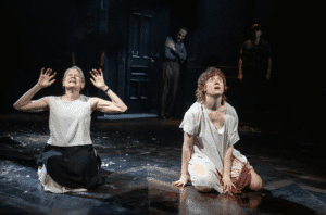 Celia Keenan-Bolger and Susannah Perkins in "Antigone (This Play I Read in High School.)