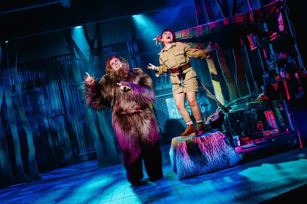 Grey Henson and Kateirna McCrimmon in "Bigfoot!"