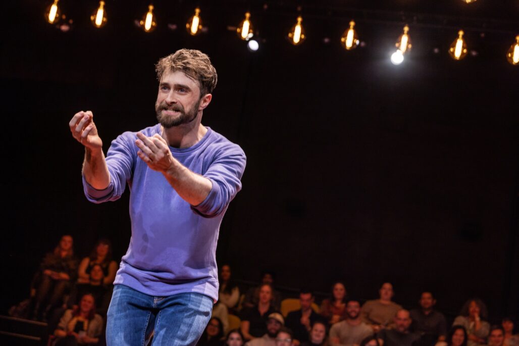 Daniel Radcliffe in "Every Brilliant Thing."