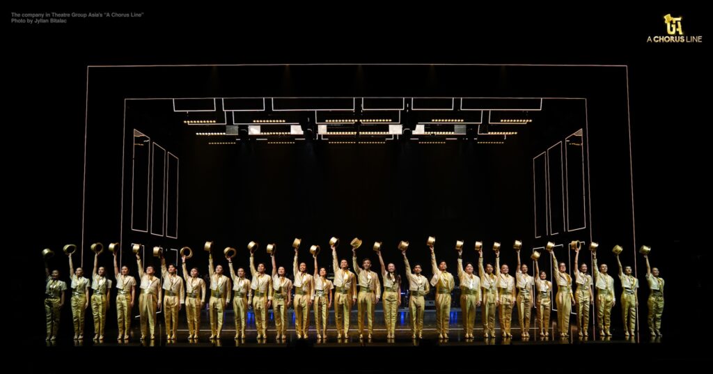 Theatre Group Asia's "A Chorus Line."