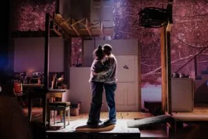 Abigain Bengson and Shaun Bengson in "My Joy is Heavy" at New York Theatre Workshop.