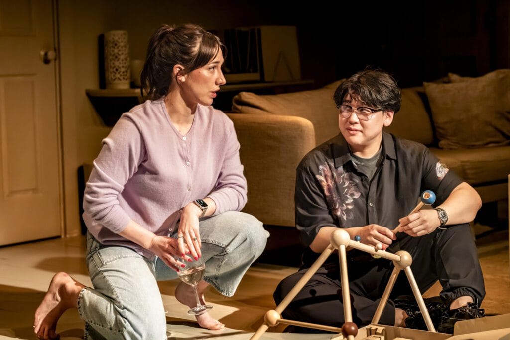 Ashlyn Lozano and Alec Phan in About Face Theatre's production of "Modern Gentleman" | Photo by Jenn Udoni