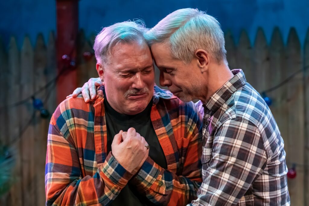 Christopher Borg and Tim Burke in "Our House."