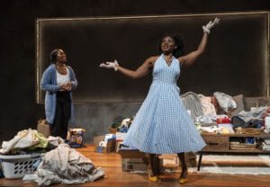 Kristin E. Ellis and Leslie Ann Sheppard in Morning, Noon, and Night.