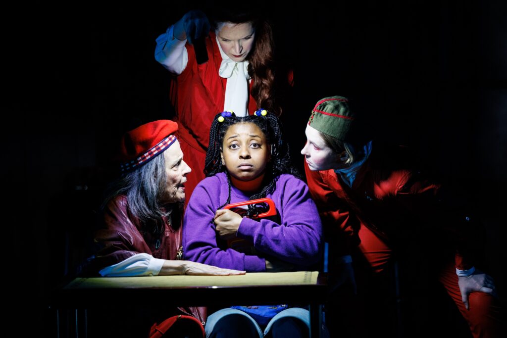 (l-r) Suzzy Roche, Grace McLean, Alana Rquel Bowers, Nina Ross in "Cold War Choir Practice."