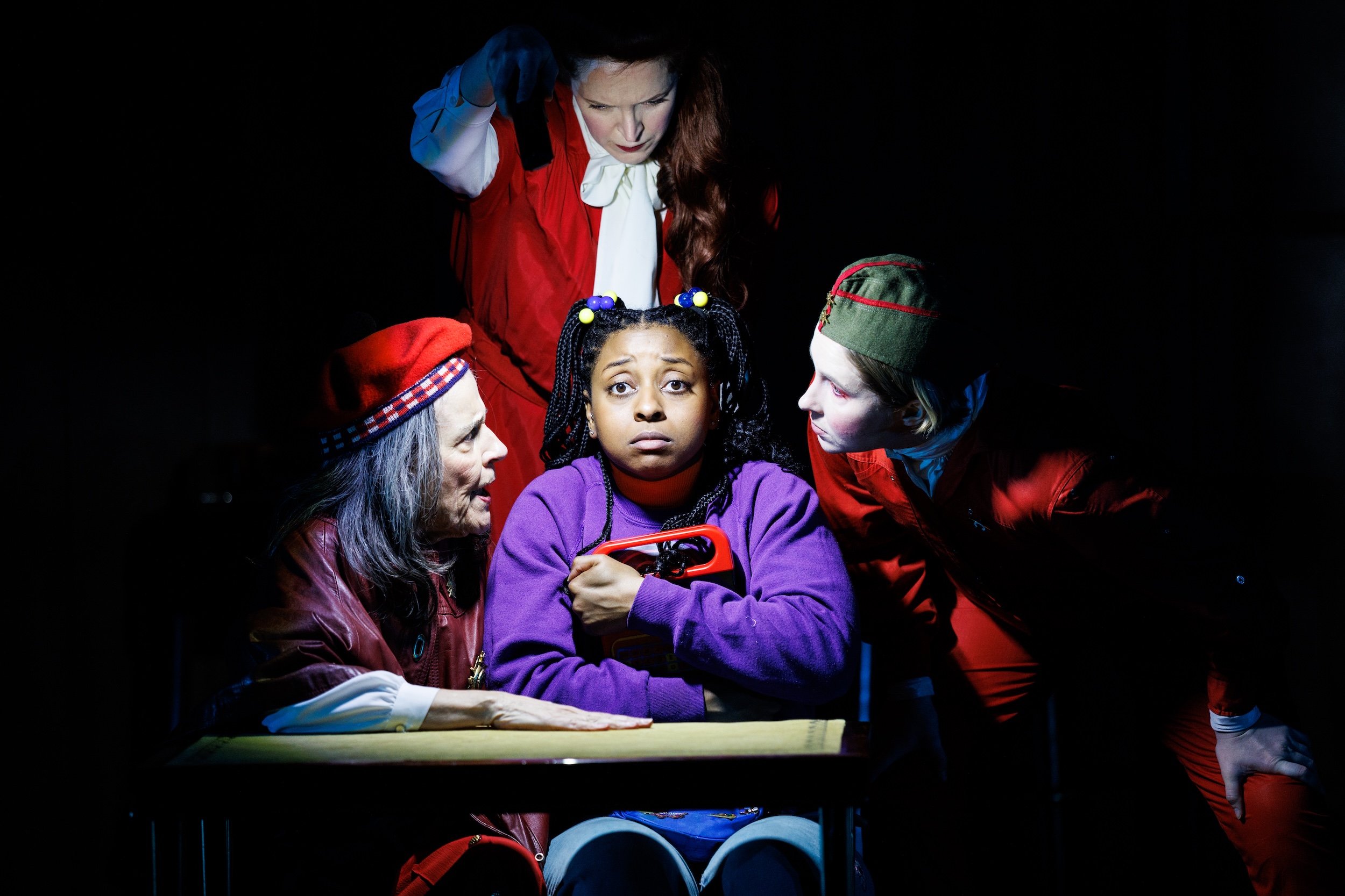 (l-r) Suzzy Roche, Grace McLean, Alana Rquel Bowers, Nina Ross in "Cold War Choir Practice."