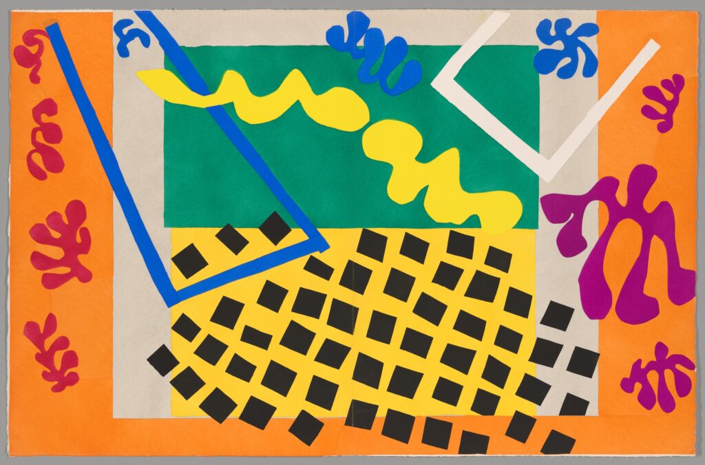 "The Codomas" from "Jazz," 1947, by Henri Matisse.