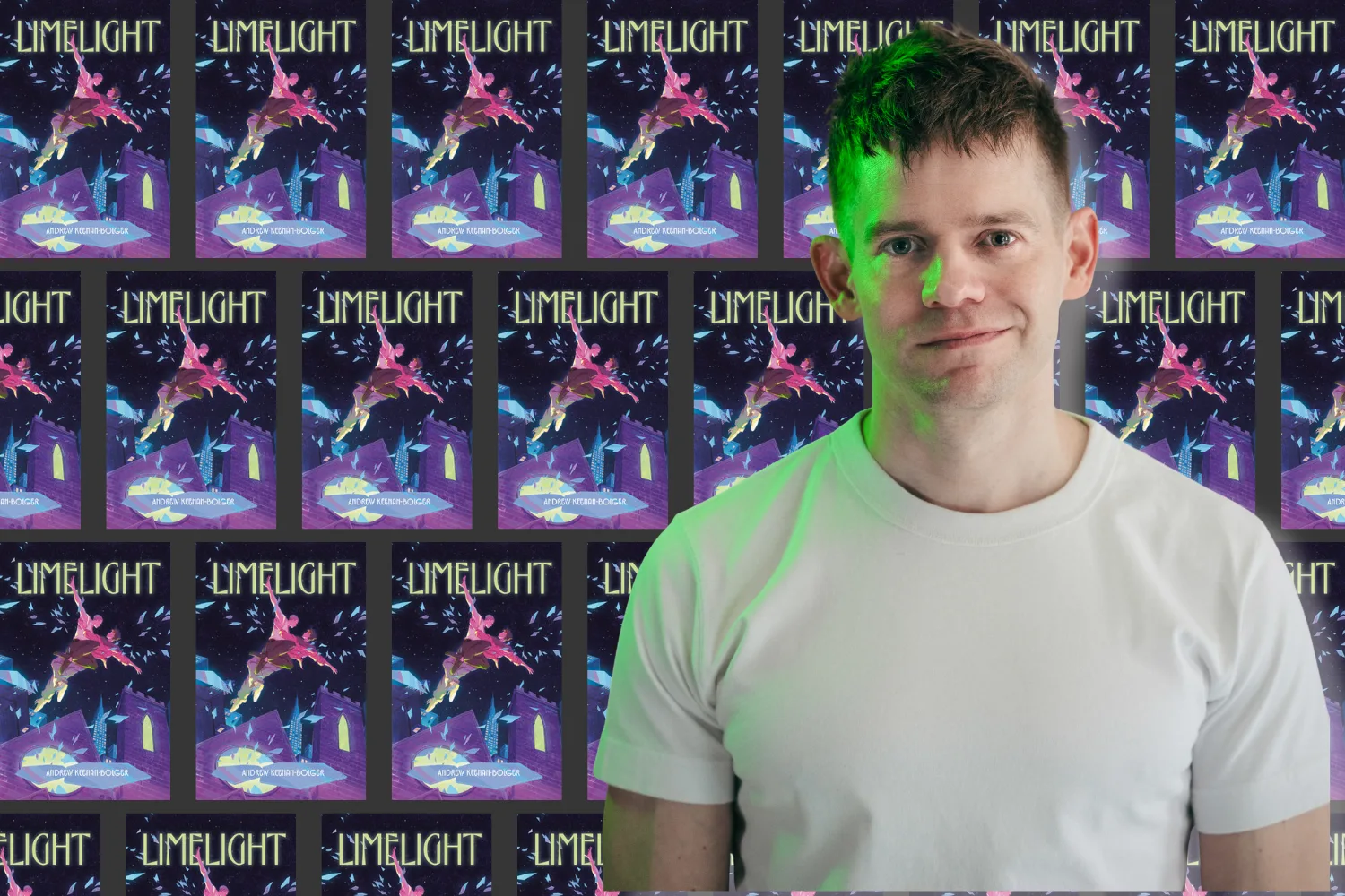 "Limelight" author Andrew Keenan-Bolger.