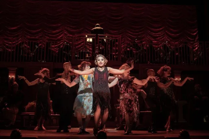 Jasmine Amy Rogers and the cast of New York City Center Encores! "The Wild Party."