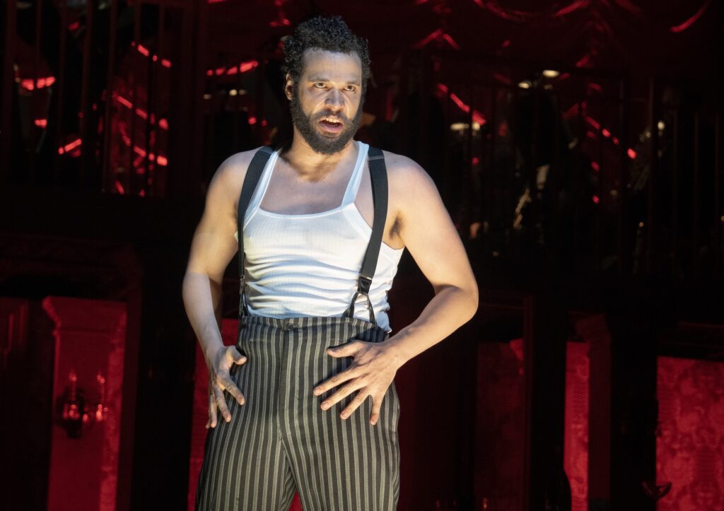 Jordan Donica in "The Wild Party."