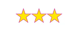 3 star review