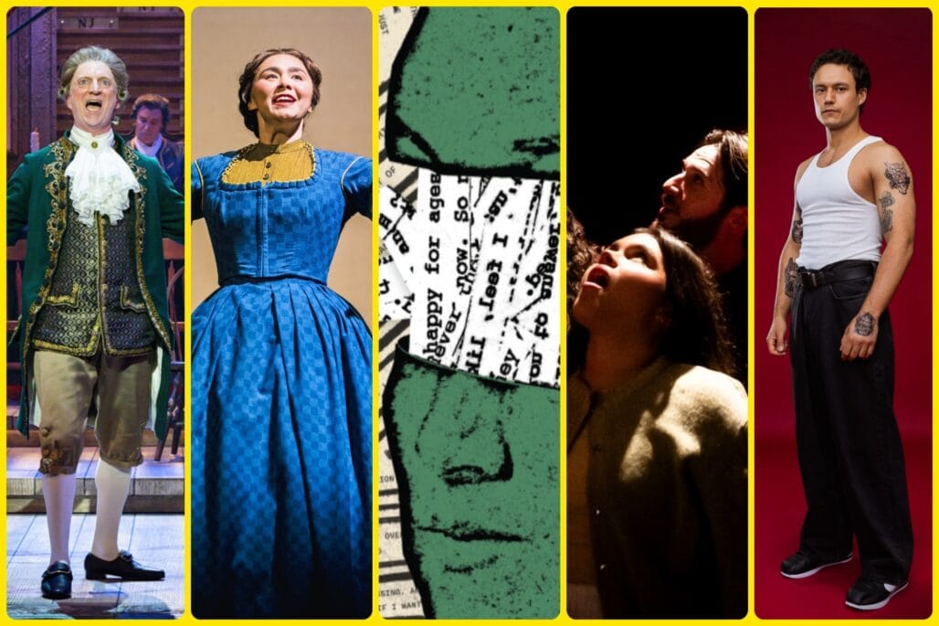Collage of regional theater productions, May 2026