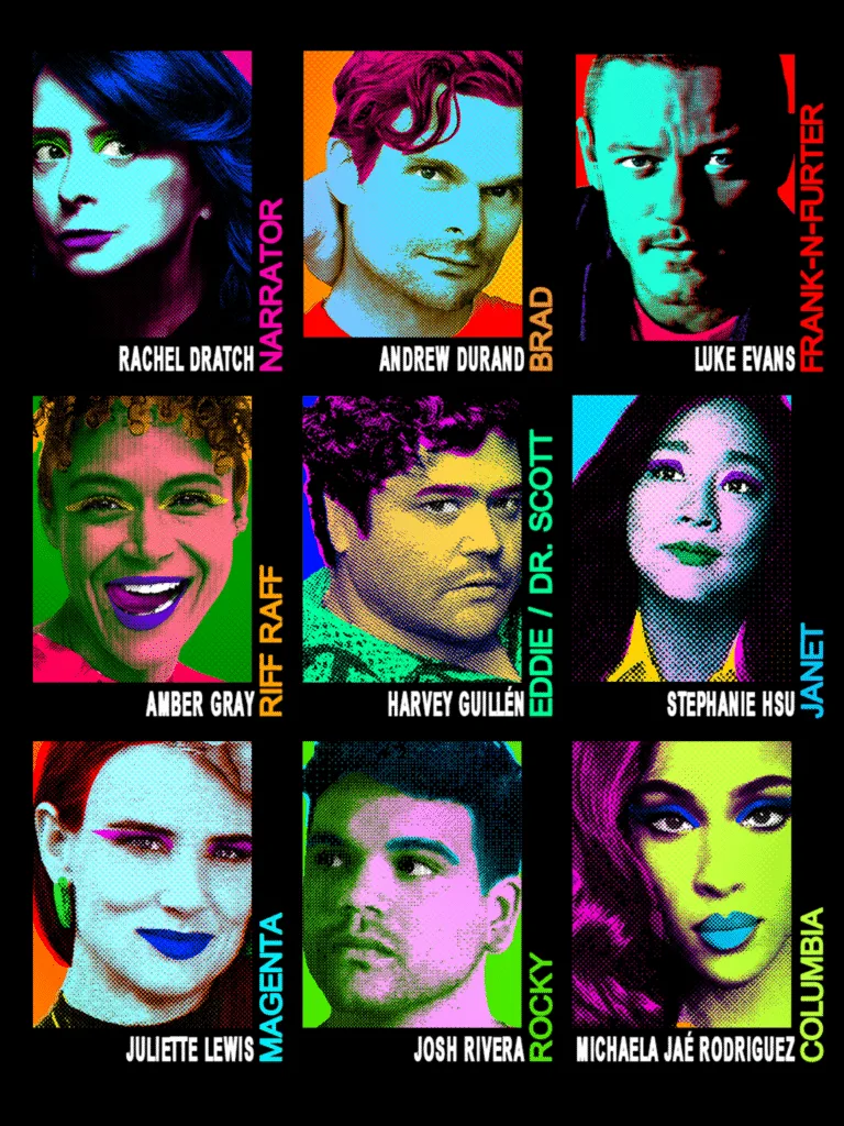 The principal cast of Roundabout Theatre Company's "The Rocky Horror Show."