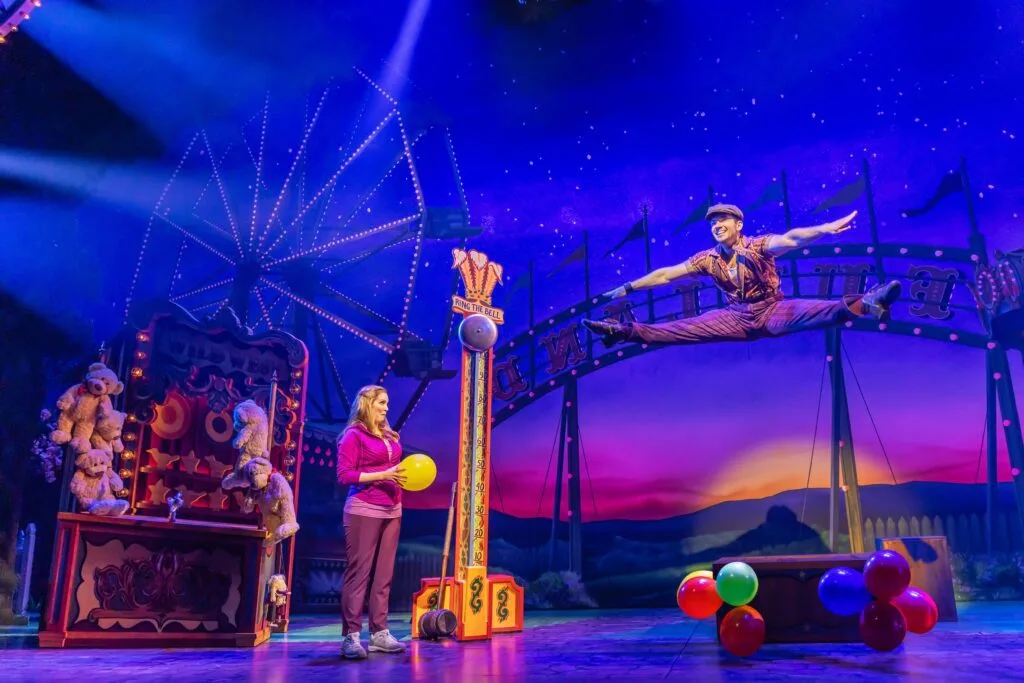 Sara Chase and Max Clayton in "Schmigadoon!"