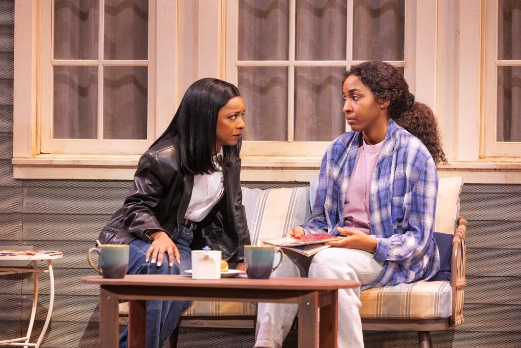 Kara Young and Ayo Edebiri in "Proof."