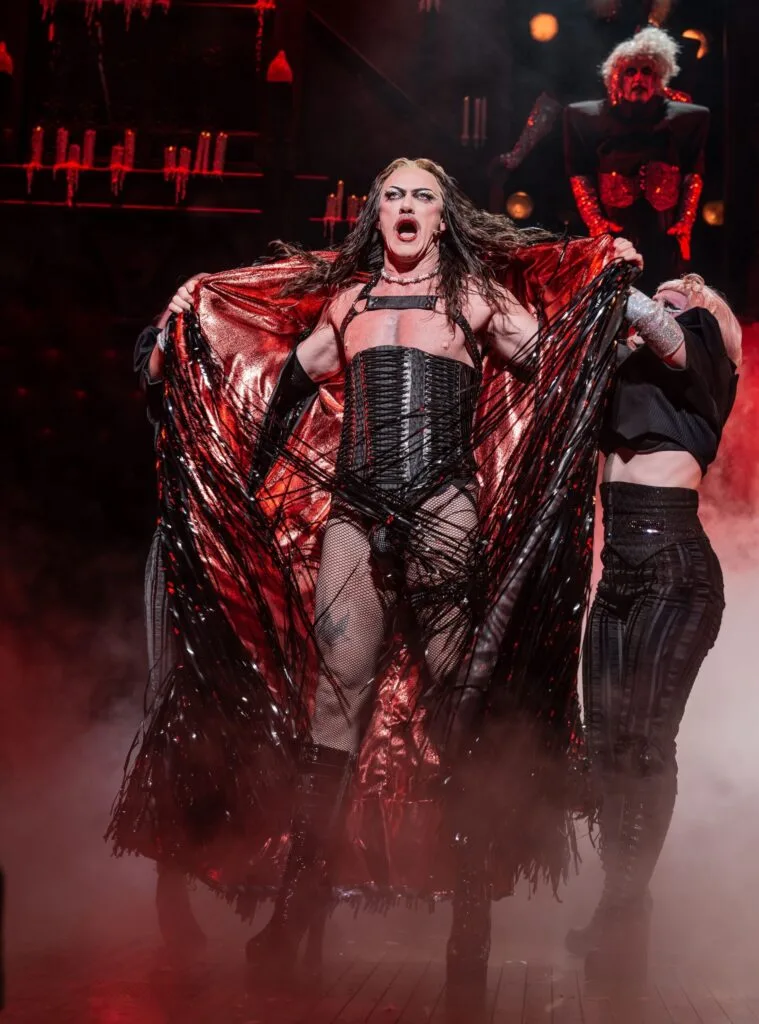 Luke Evans in "The Rocky Horror Show."