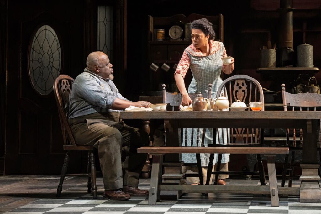 Cedric "The Entertainer" and Taraji P. Henson in "Joe Turner's Come and Gone."