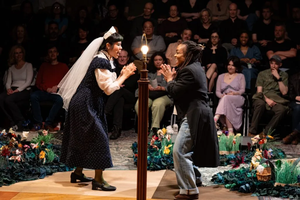 Francesca Dawis and Kenita Miller in 'Animal Wisdom.'