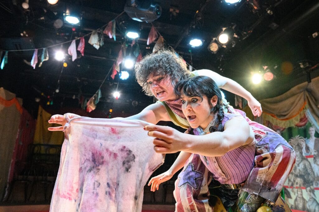 Xhloe Rice and Natasha Rolan in "And Then the Rodeo Burned Down."