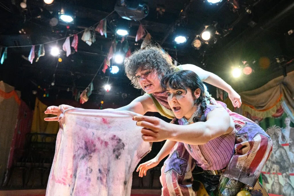 Xhloe Rice and Natasha Rolan in "And Then the Rodeo Burned Down."