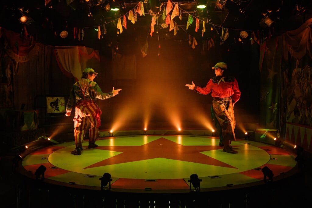 Xhloe Rice and Natasha Rolan in "And Then the Rodeo Burned Down."