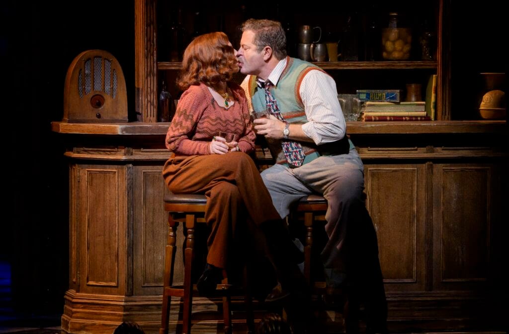 Megan Mullally and Nick Offerman in "Iceboy!"