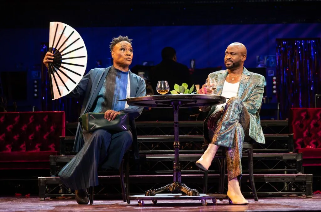 Billy Porter and Wayne Brady in "La Cage aux Folles."