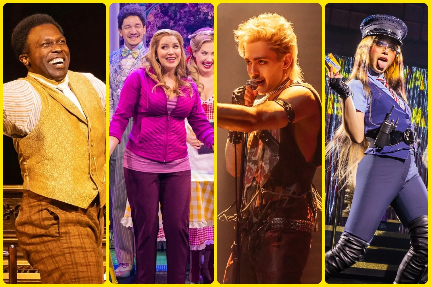 Tony Awards 2026 musicals (l-r): Ragtime, Schmigadoon!, The Lost Boys, Cats: The Jellicle Ball