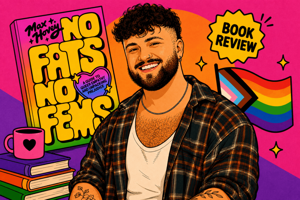 "No Fats, No Fems" Max Hovey book illustration.