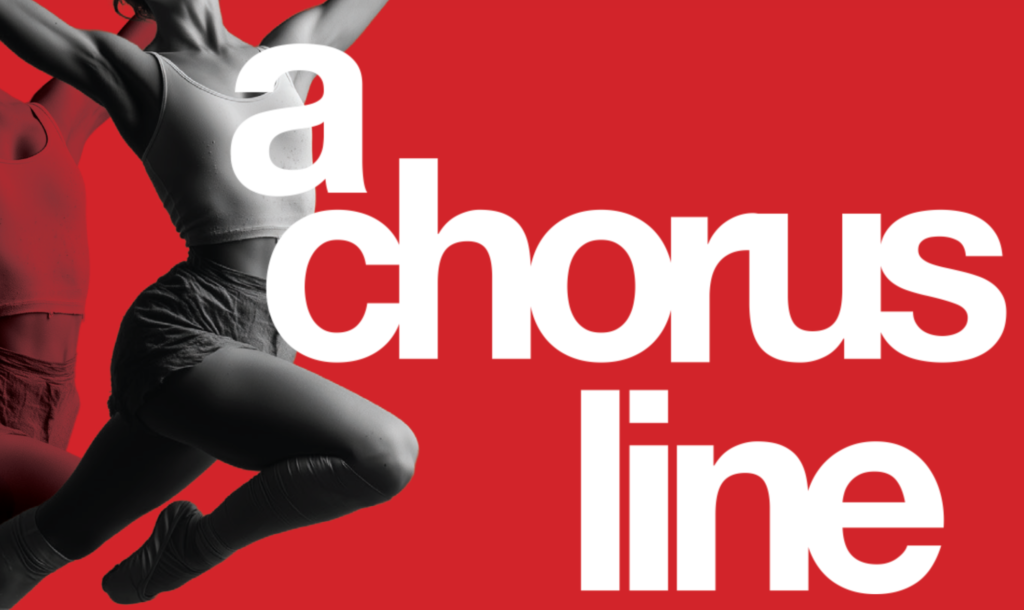 A Chorus Line graphic, Barrington Stage