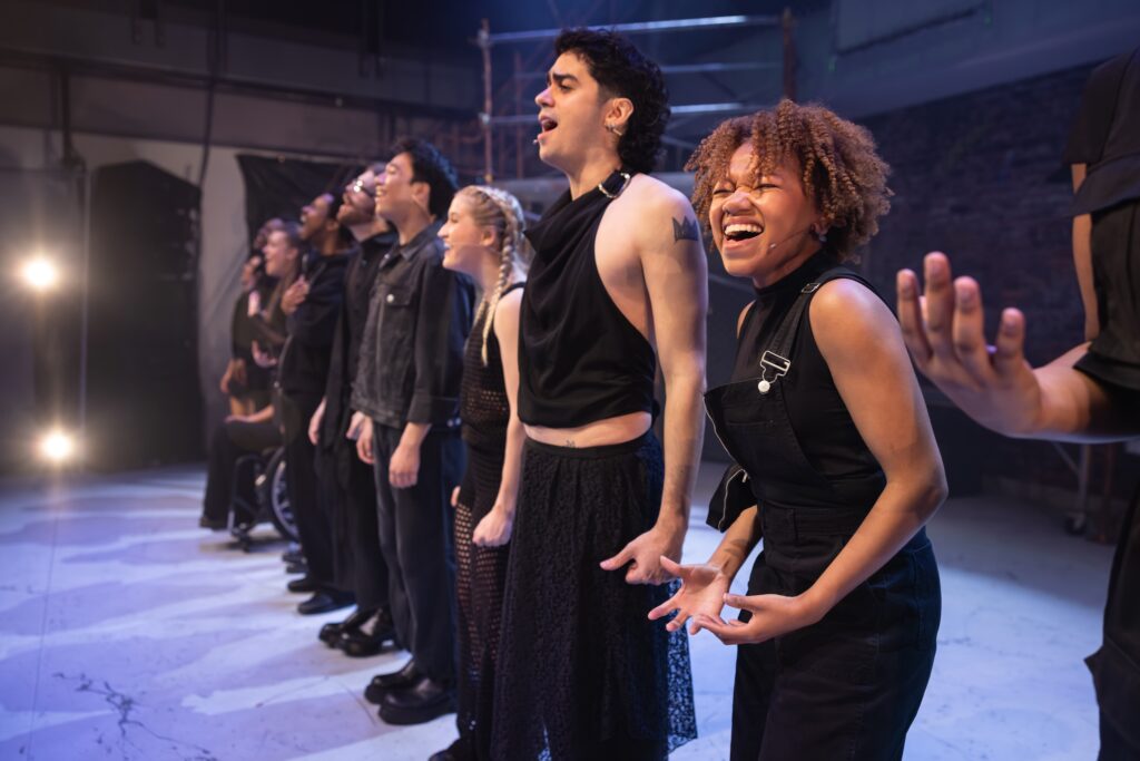 The 2026 Off-Broadway production of Label•less.