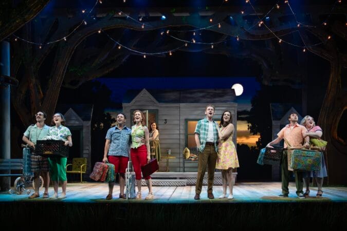 The cast of "A Walk on the Moon."