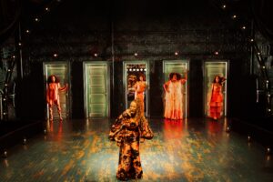 The company of "The Whoopi Monologues."