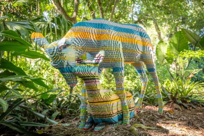 Fort Worth Botanic Garden: Sean Kenney's Nature POP! Made with LEGO Bricks