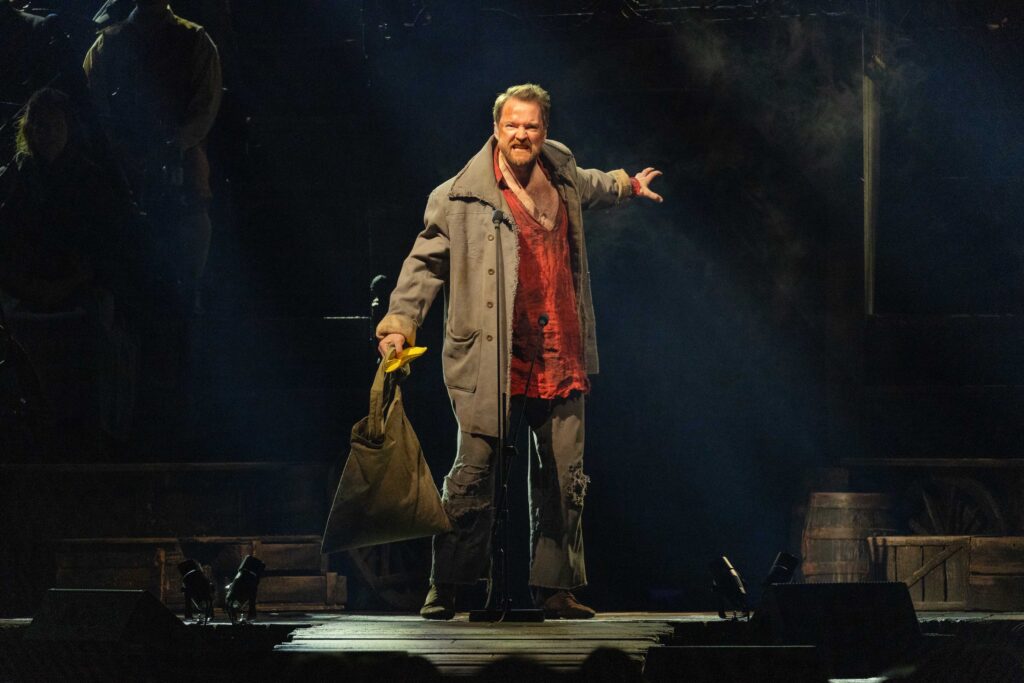 Killian Donnelly in "Les Misérables: The Arena Concert Spectacular."