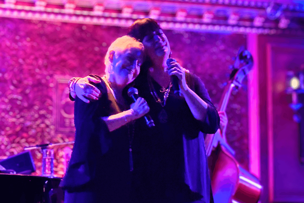 Liz and Ann Hampton Callaway at 54 Below.