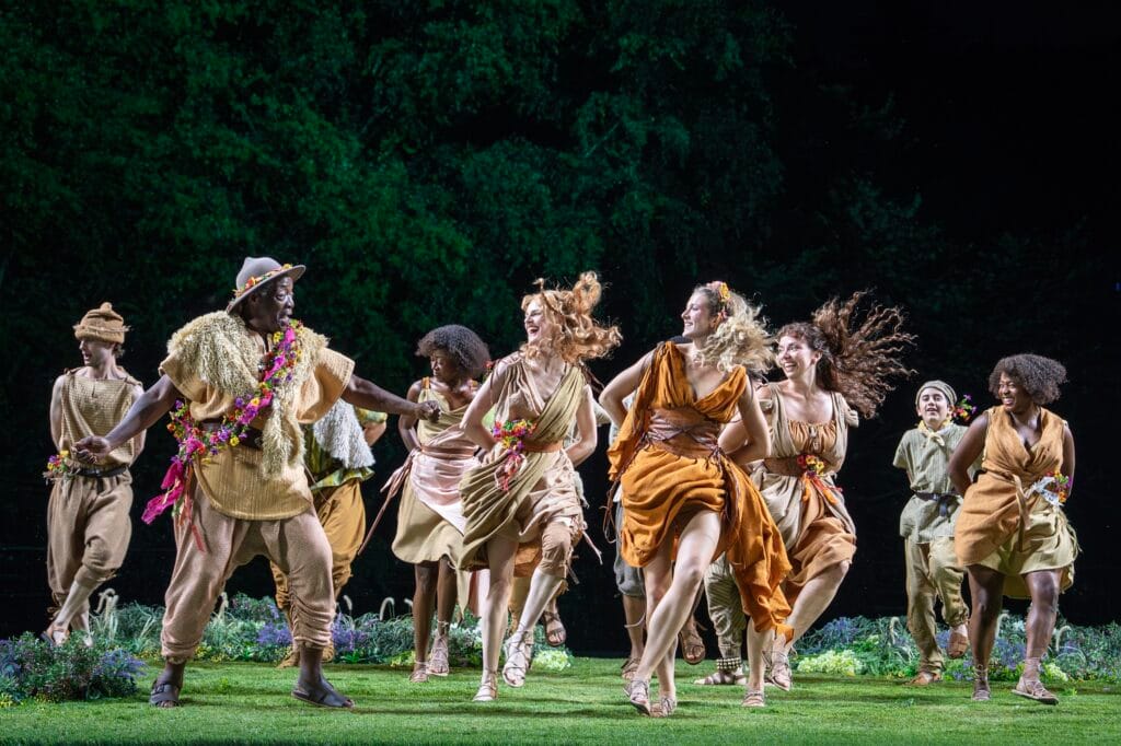 The cast of the 2026 Free Shakespeare in the Park production of THE WINTER'S TALE directed by Daniel Sullivan. Photo credit: Joan Marcus.