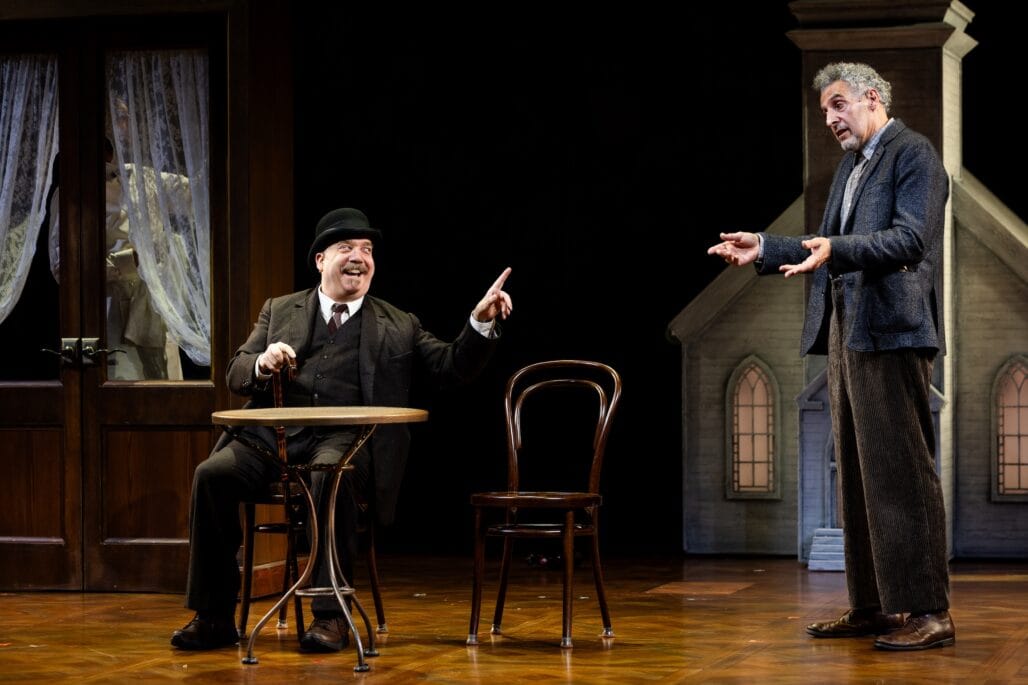 Paul Giamatti and John Turturro in "Rhinoceros" at A.R.T.