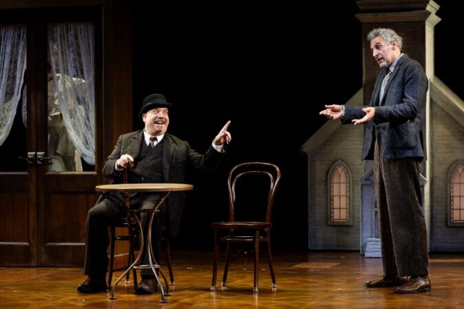 Paul Giamatti and John Turturro in "Rhinoceros" at A.R.T.