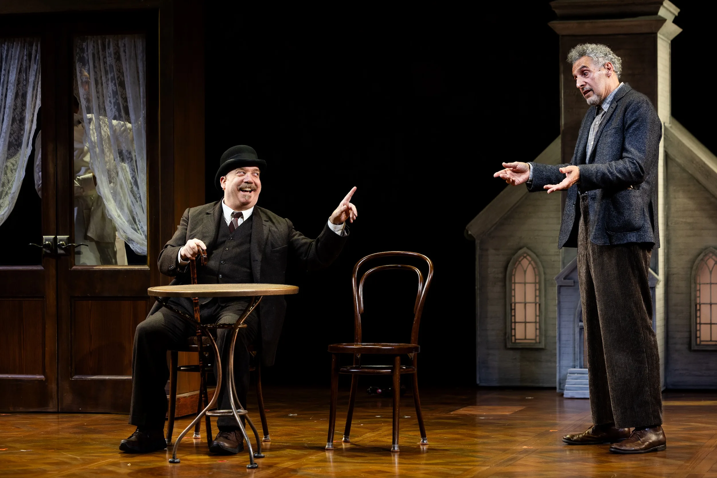 Paul Giamatti and John Turturro in "Rhinoceros" at A.R.T.