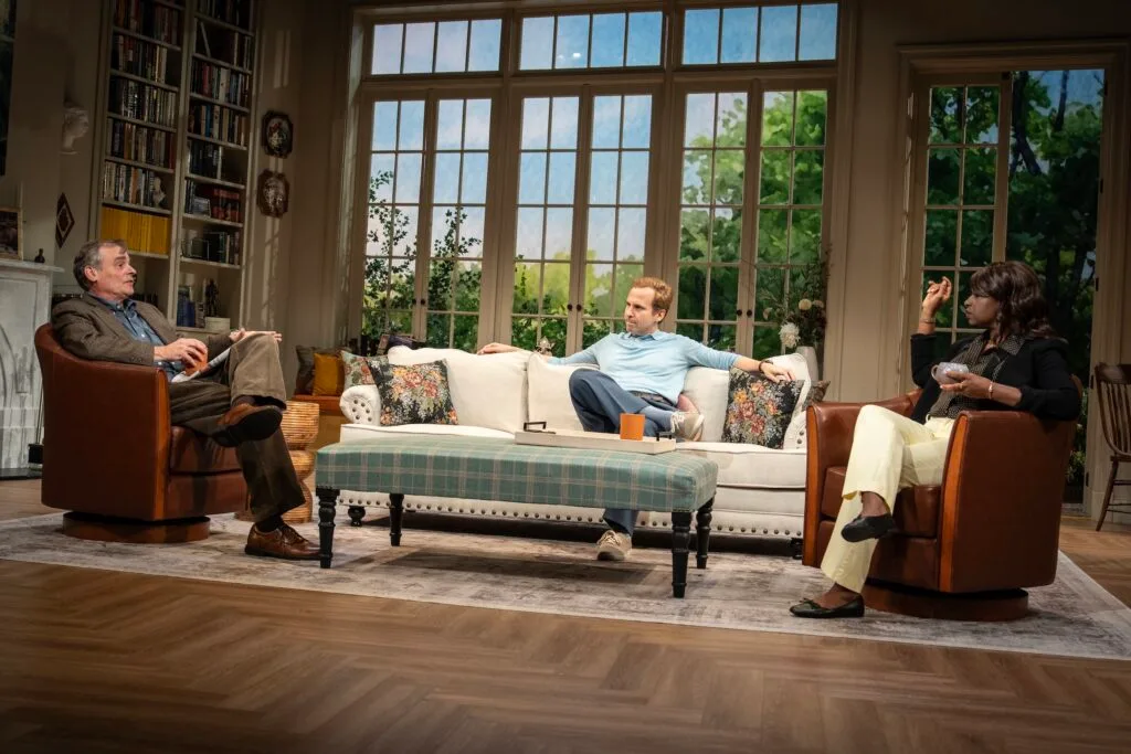 (l-r) Robert Sean Leonard, Ryan Spahn, and Montego Glover in "An American Daughter."